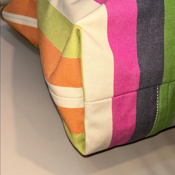 Coach Poppy Legacy Heritage Striped Tote - Picture 12 of 17